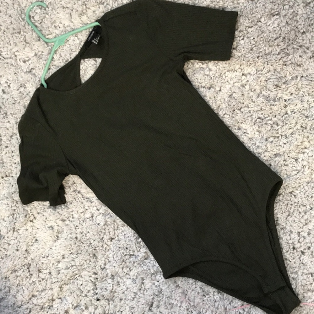 Green bodysuit